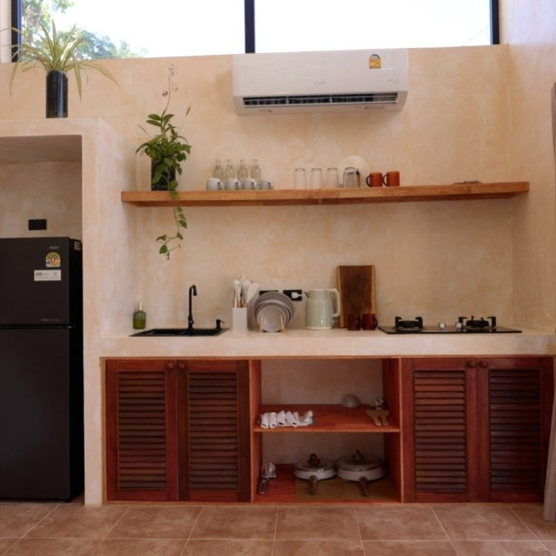 Private kitchen in the Luxury 1-Bedroom Villa at Arcana